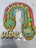Lucky Vibes~~Dtf T-shirt Design