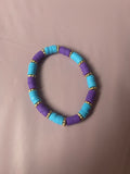 #212 Purple & Teal Blue Bracelet