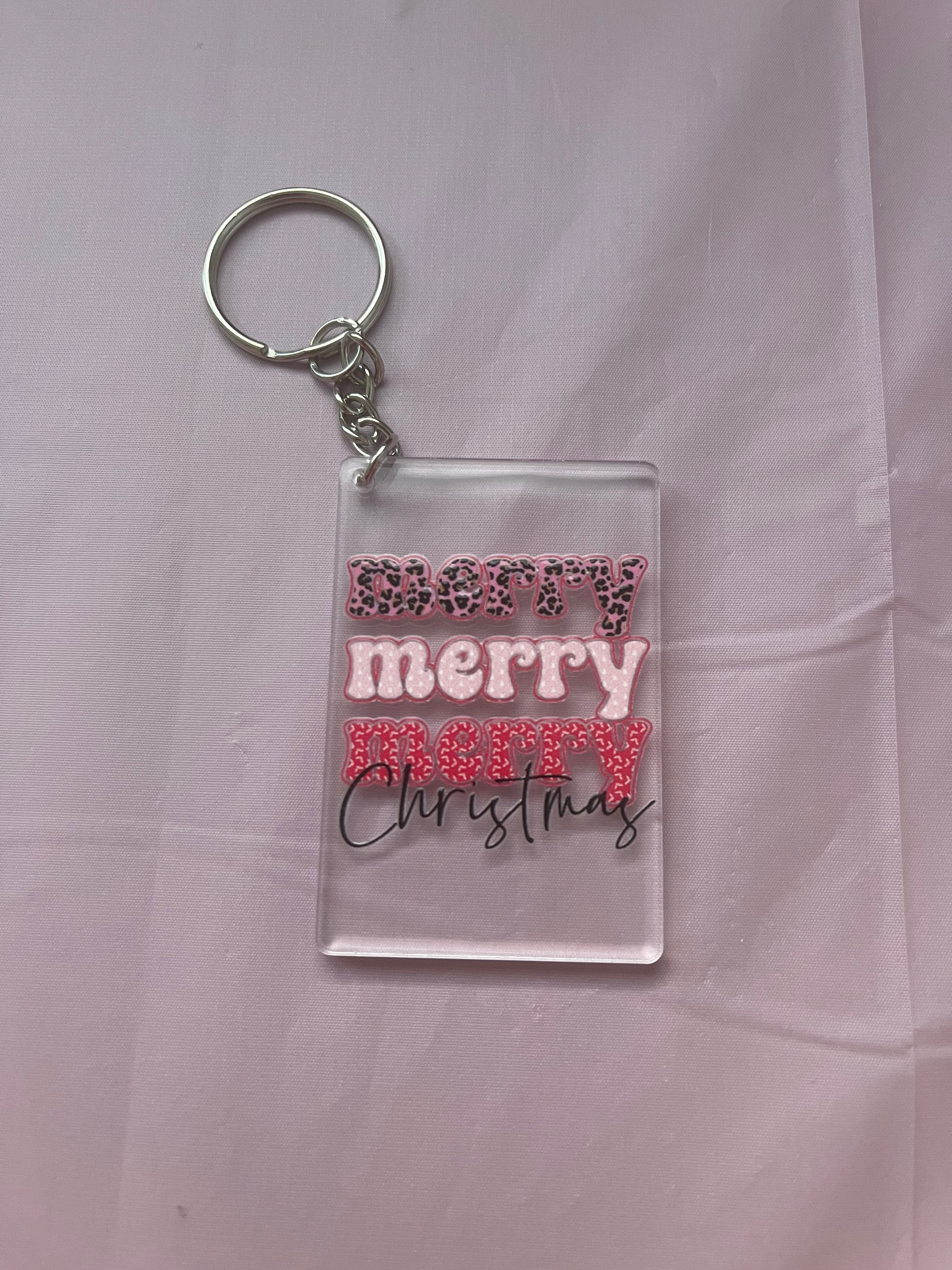 #16 Merry Merry Merry Christmas~~Keychain