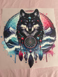 Wolf Dreamer~~Dtf T-shirt Design