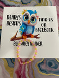 #66 Yellow & Baby Pink Bracelet