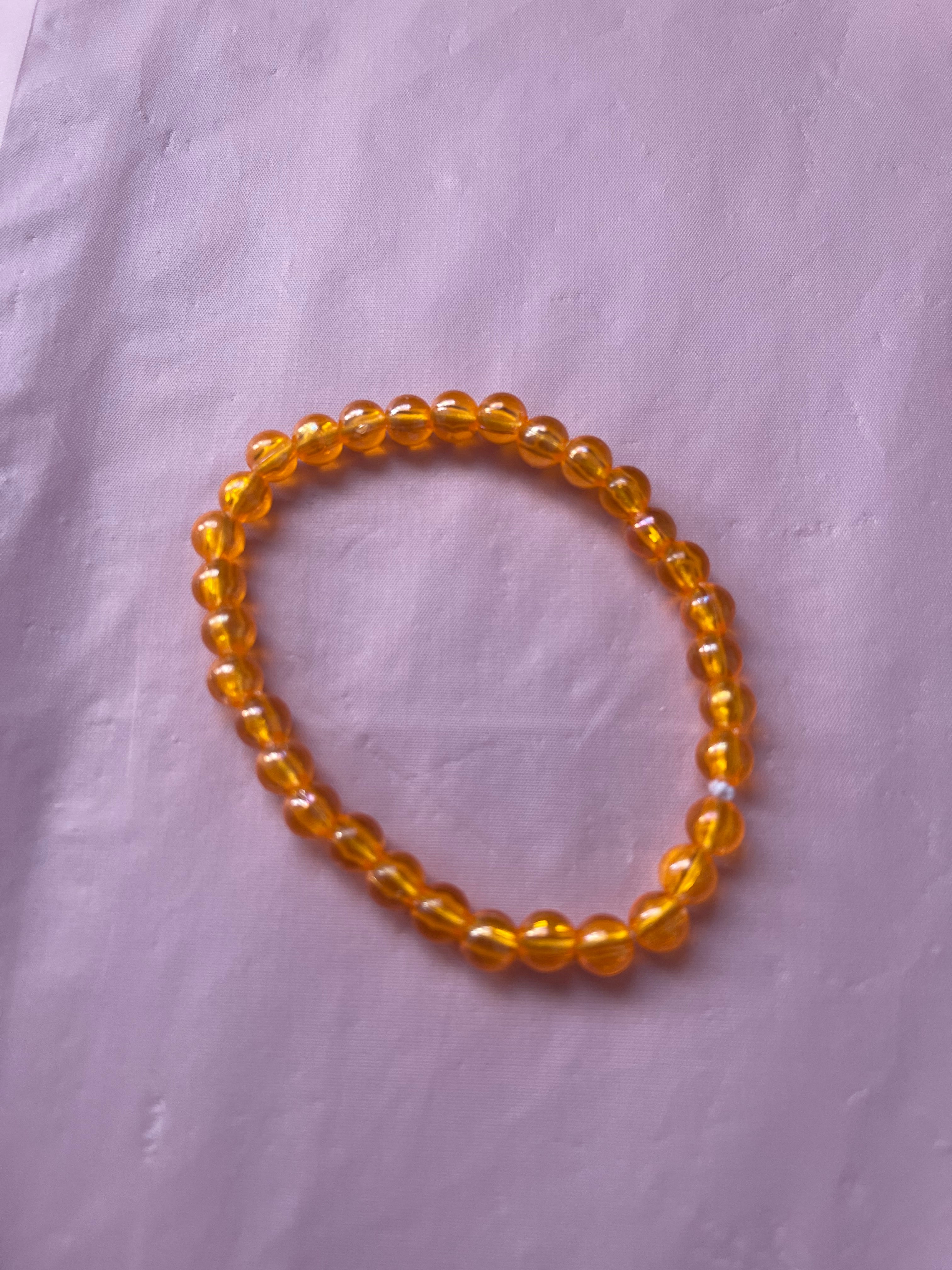 #175 Orange Bracelet
