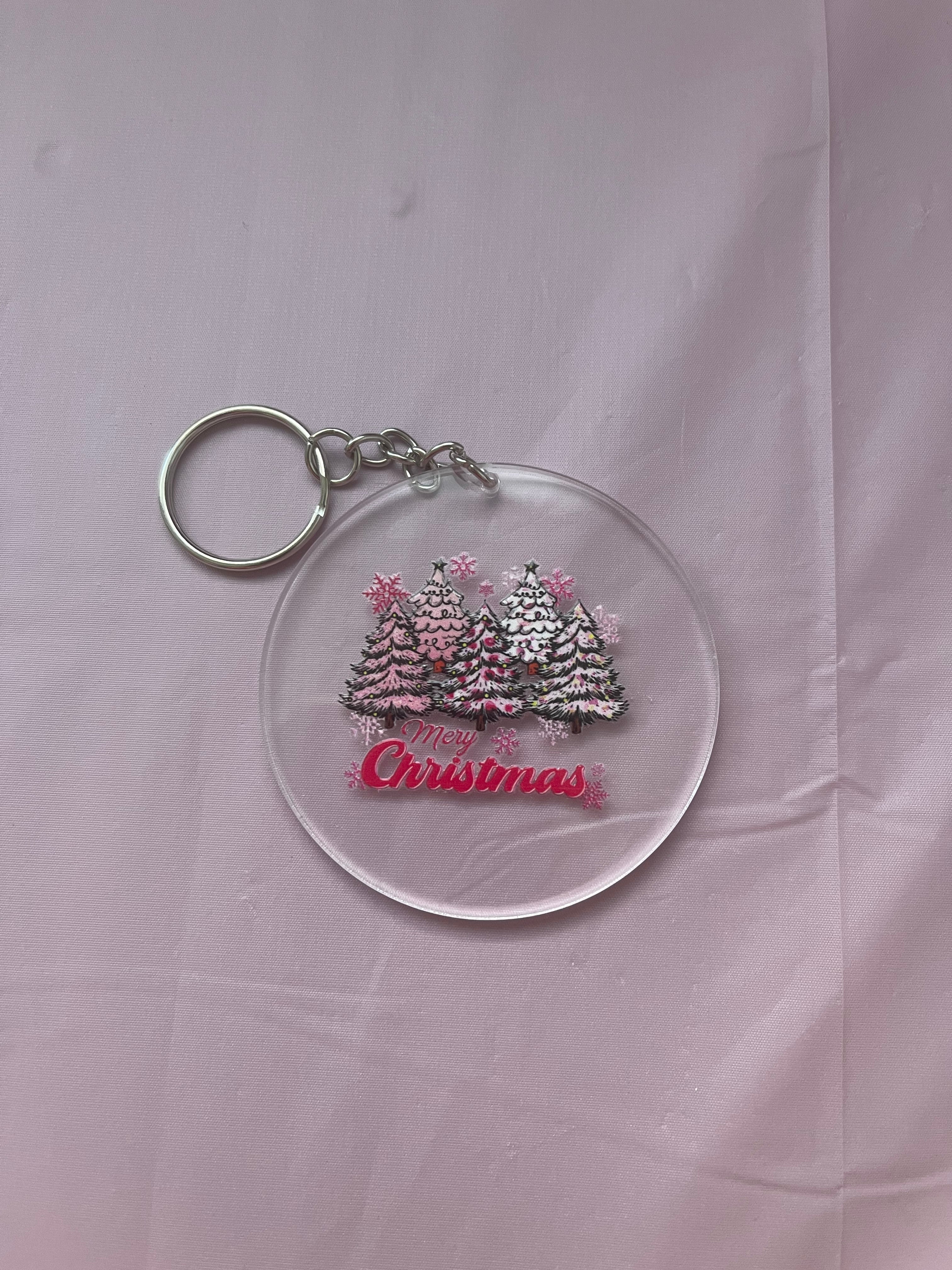 #06 Christmas Trees~~Keychain