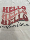 Hello Valentines~~Dtf T-shirt Design