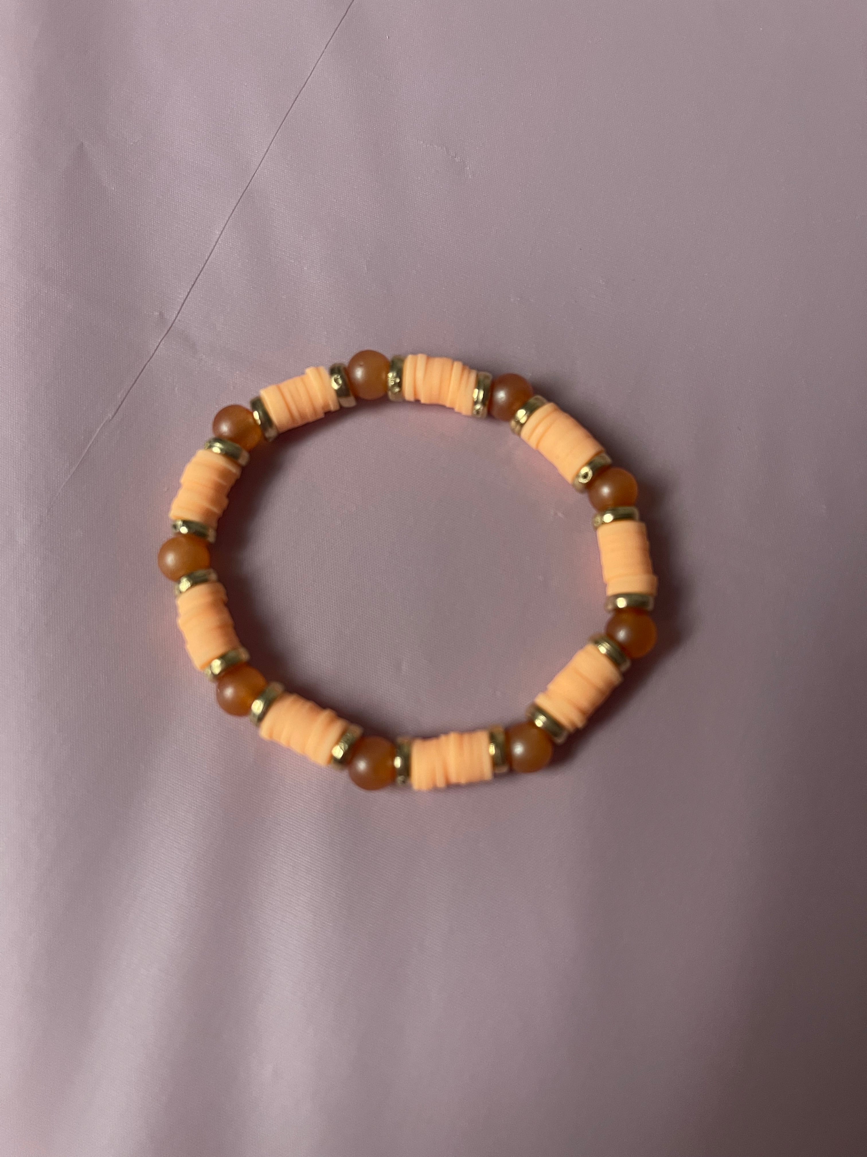 #211 Orange Bracelet