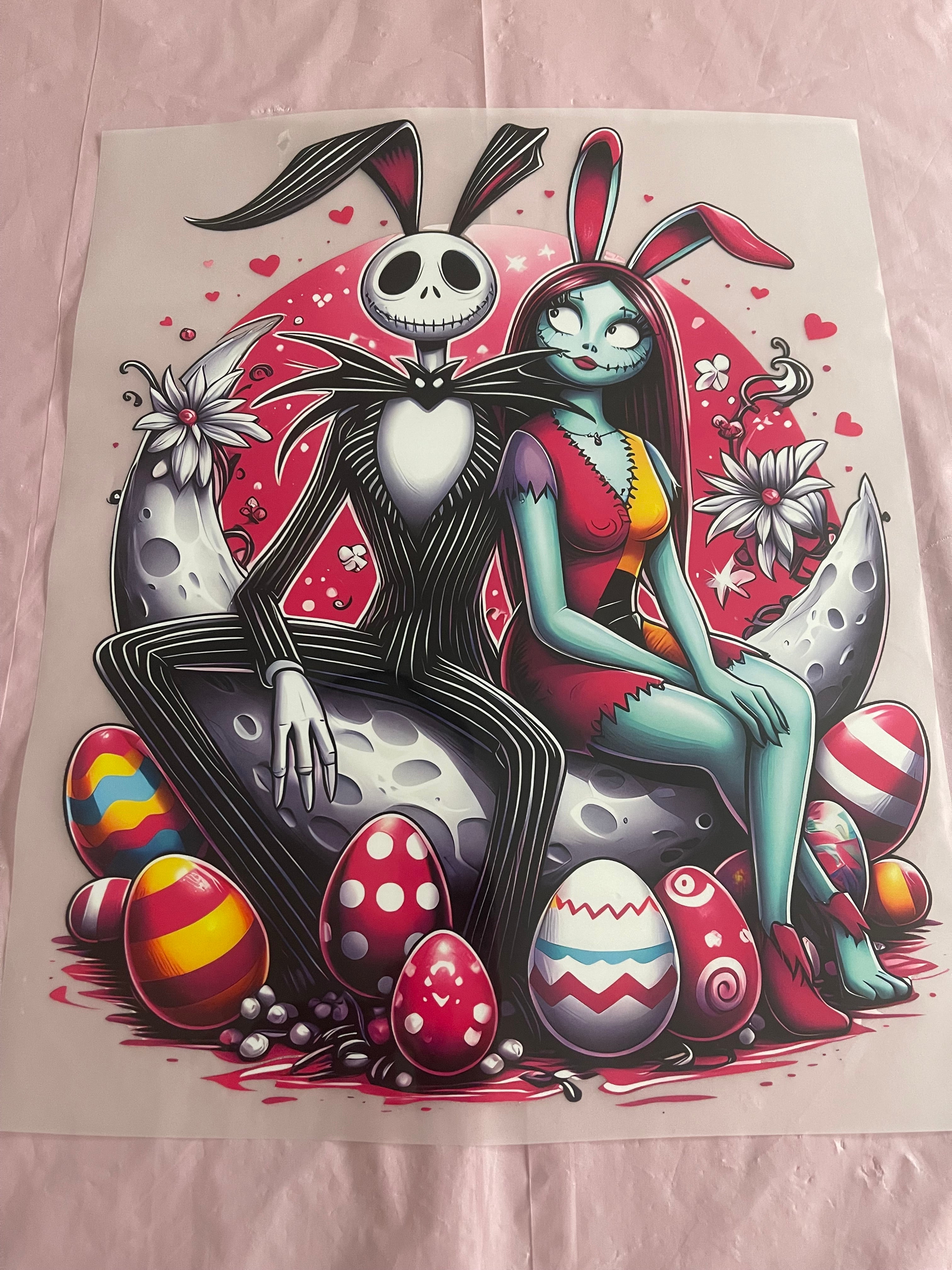 Skelly Easter~~Dtf T-shirt Design