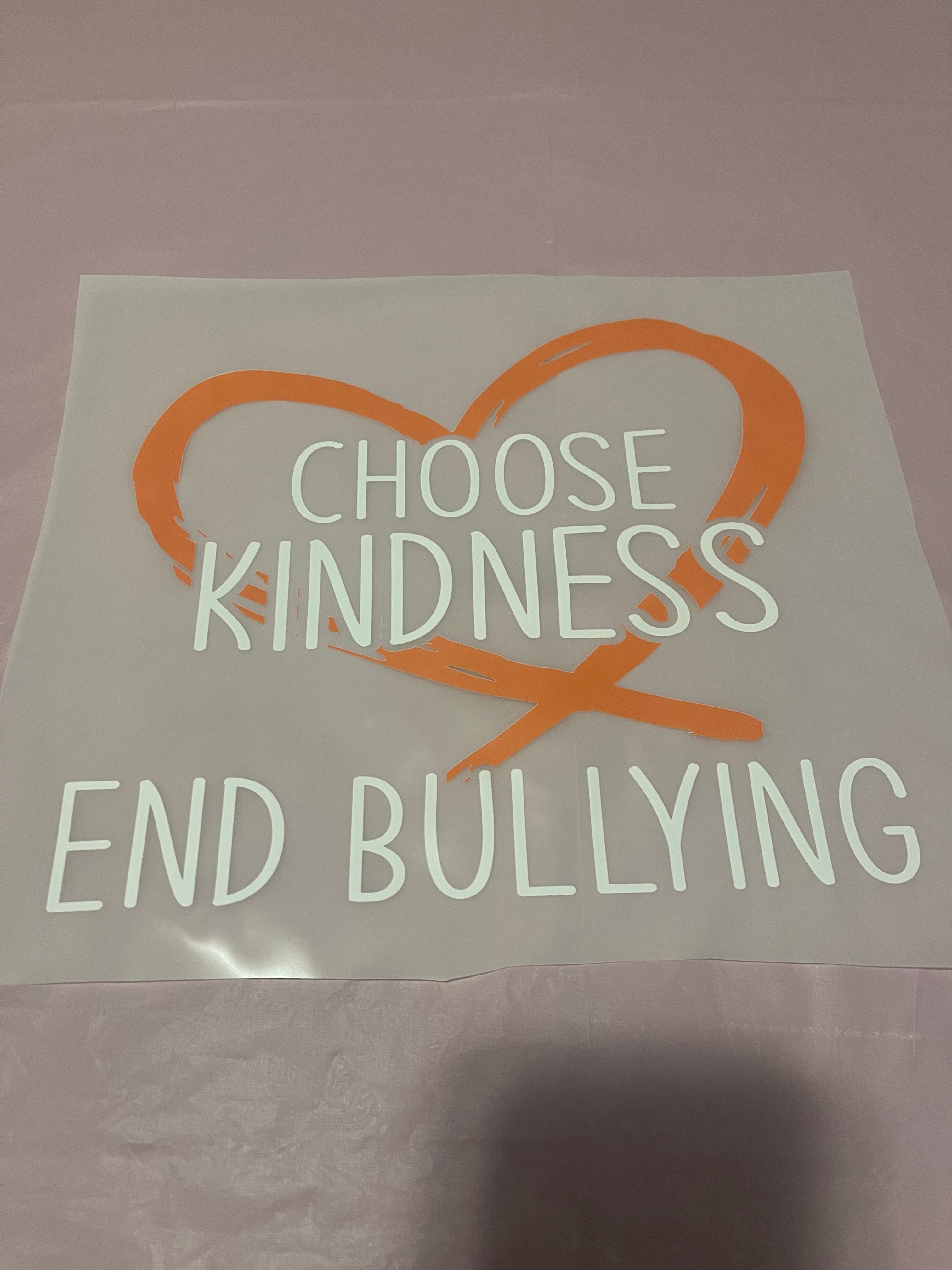 Choose Kindness~~Dtf T-shirt Design