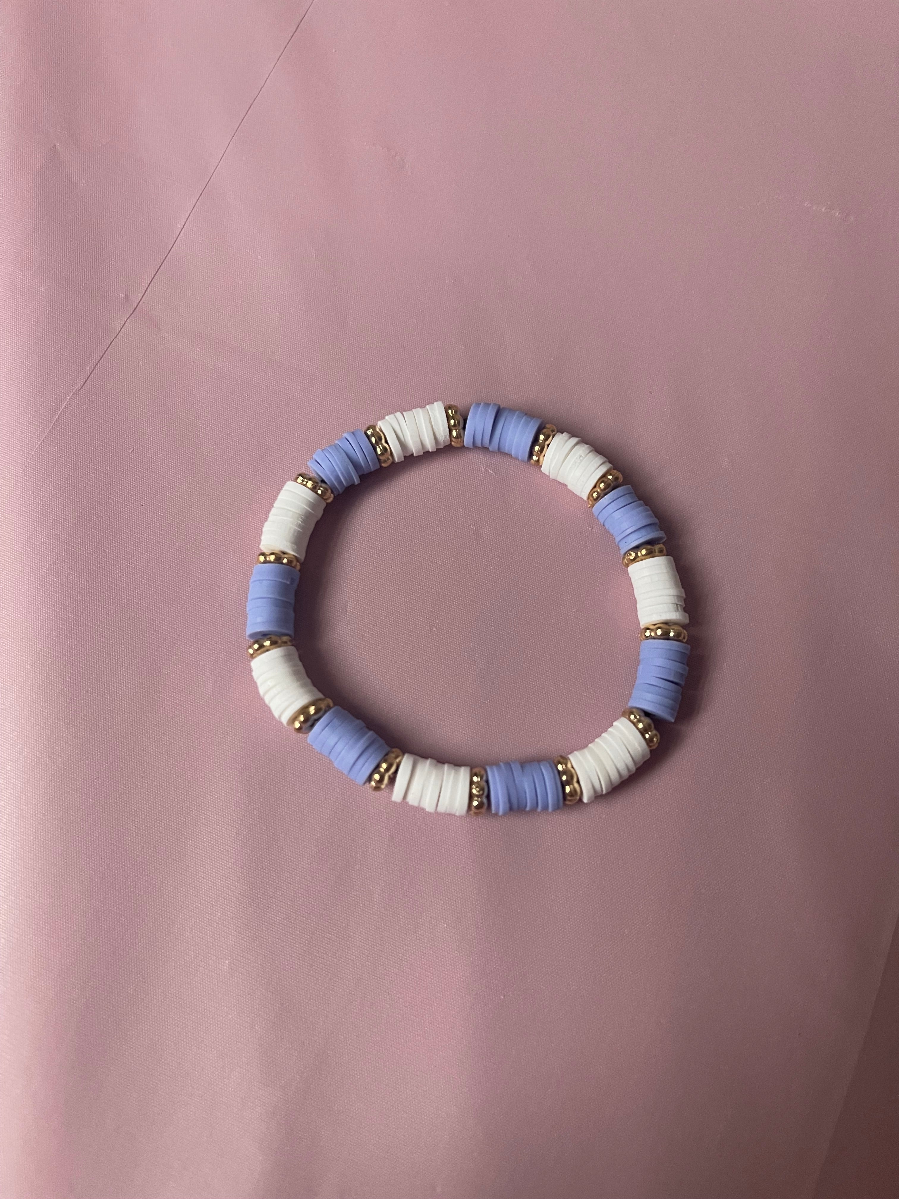 #209 Blue & White Bracelet