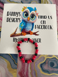 #51 Red & Black Bracelet