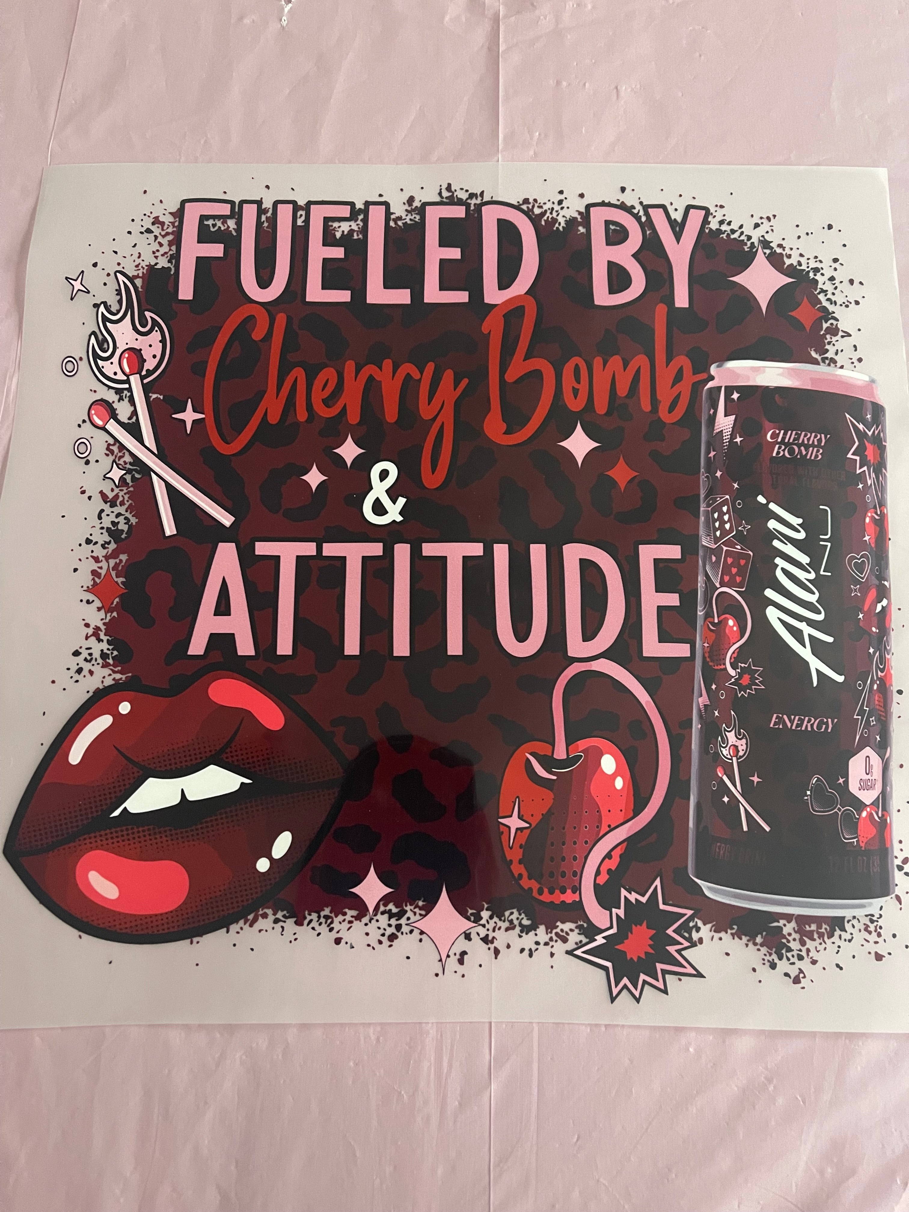 Fueled by Cherry Bomb~~Dtf T-shirt Design