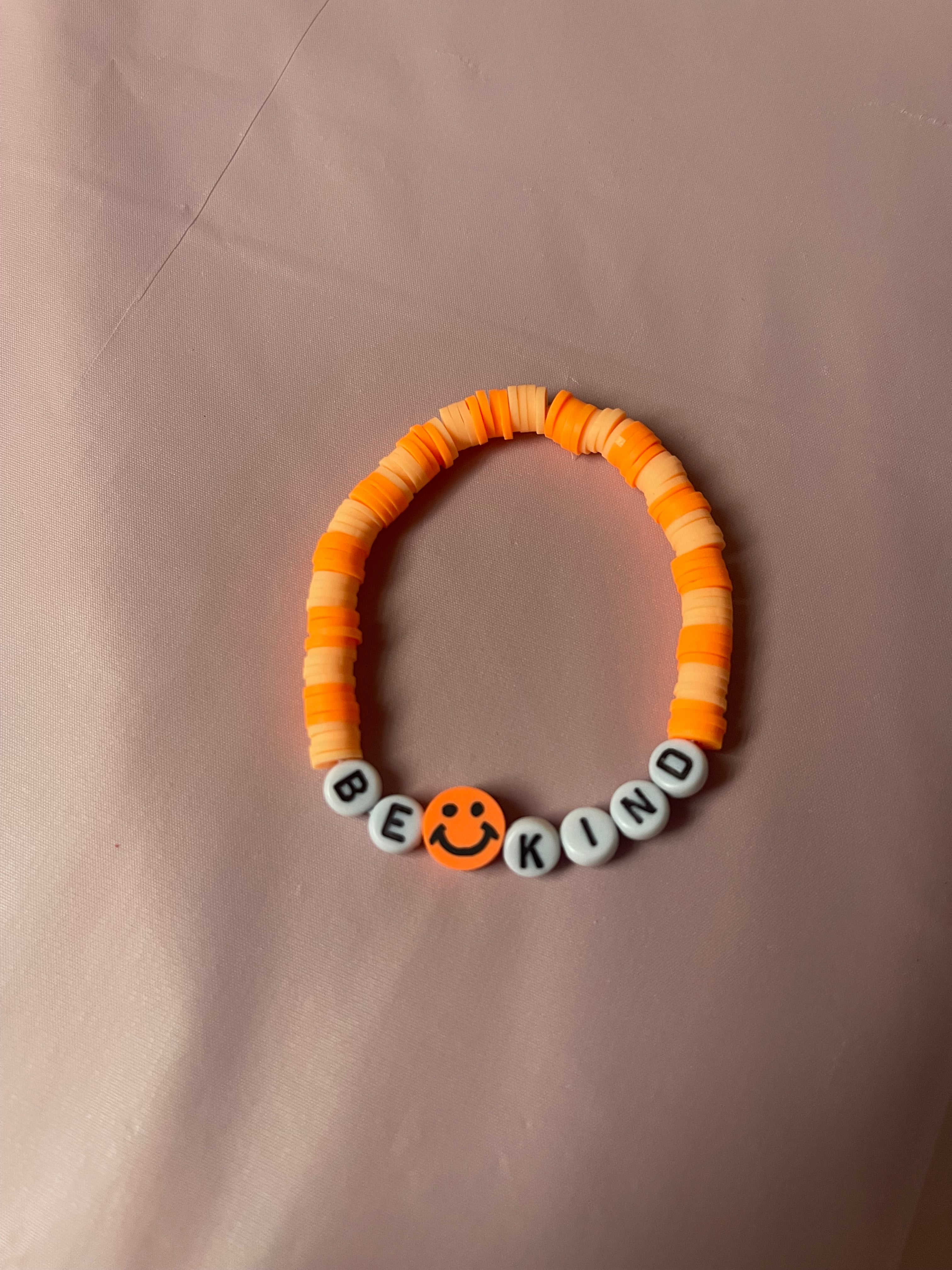 #206 Orange Be Kind Bracelet