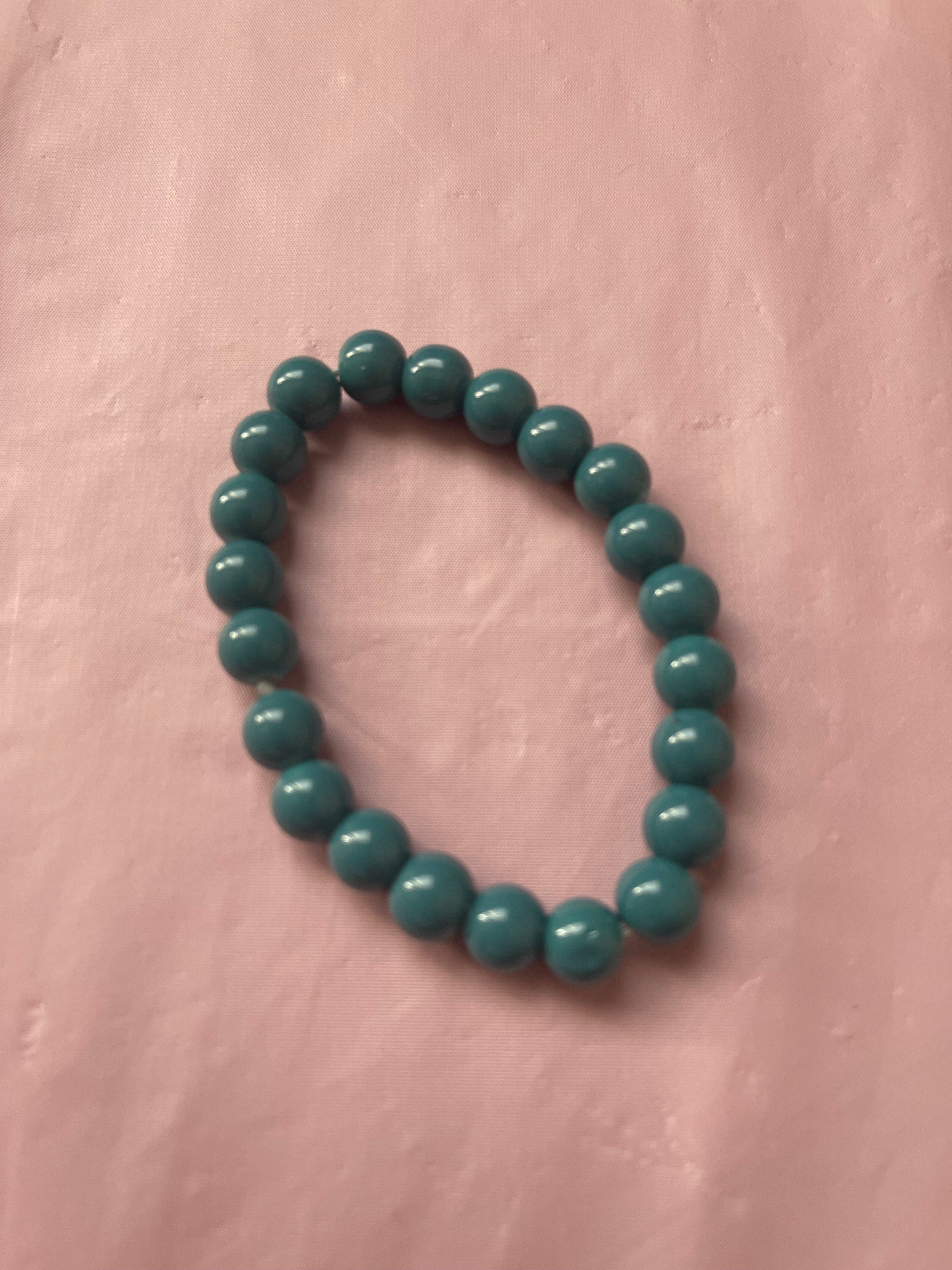 #176 Peacock Blue Bracelet