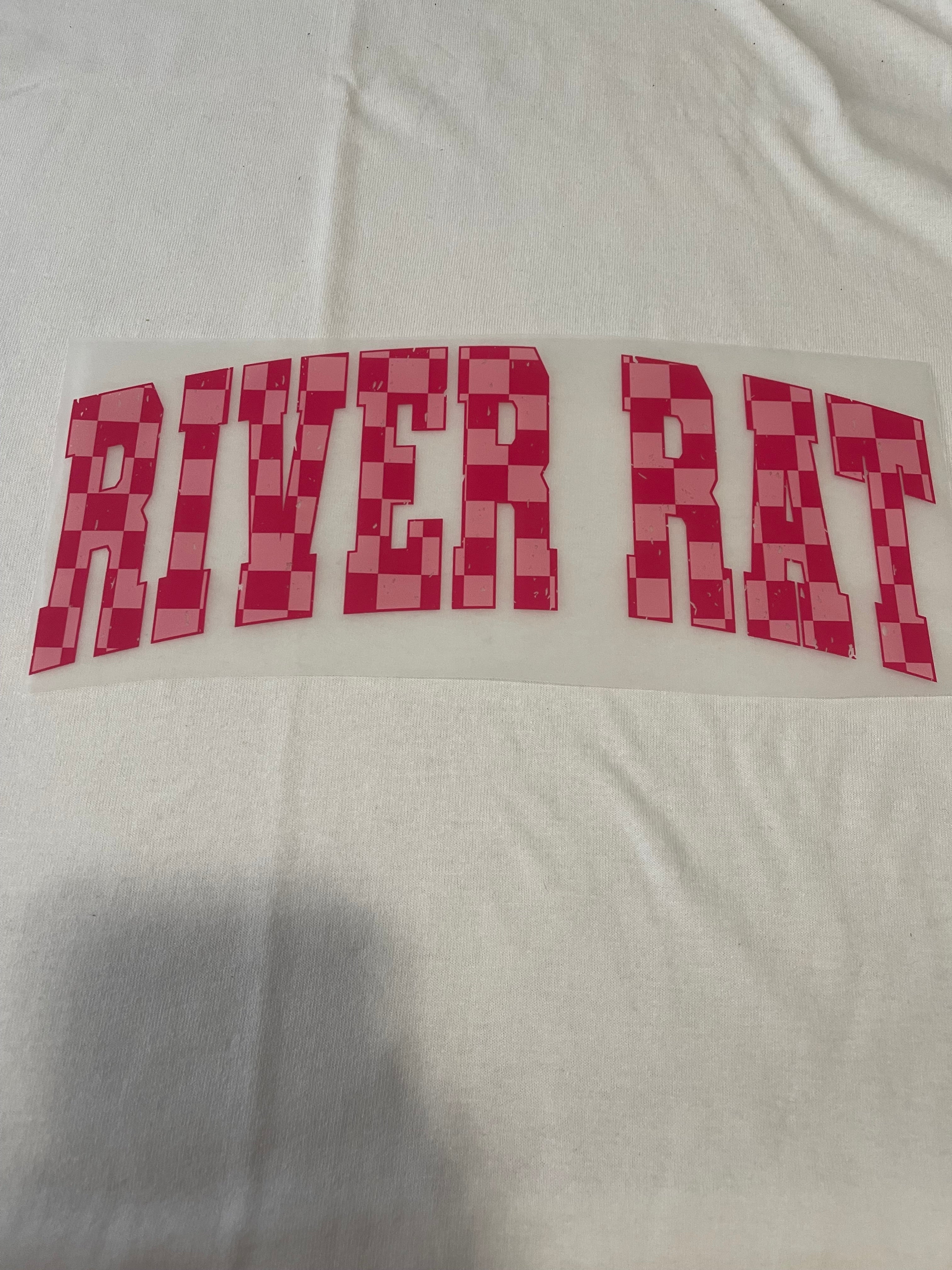 River Rat~~Dtf T-shirt Design