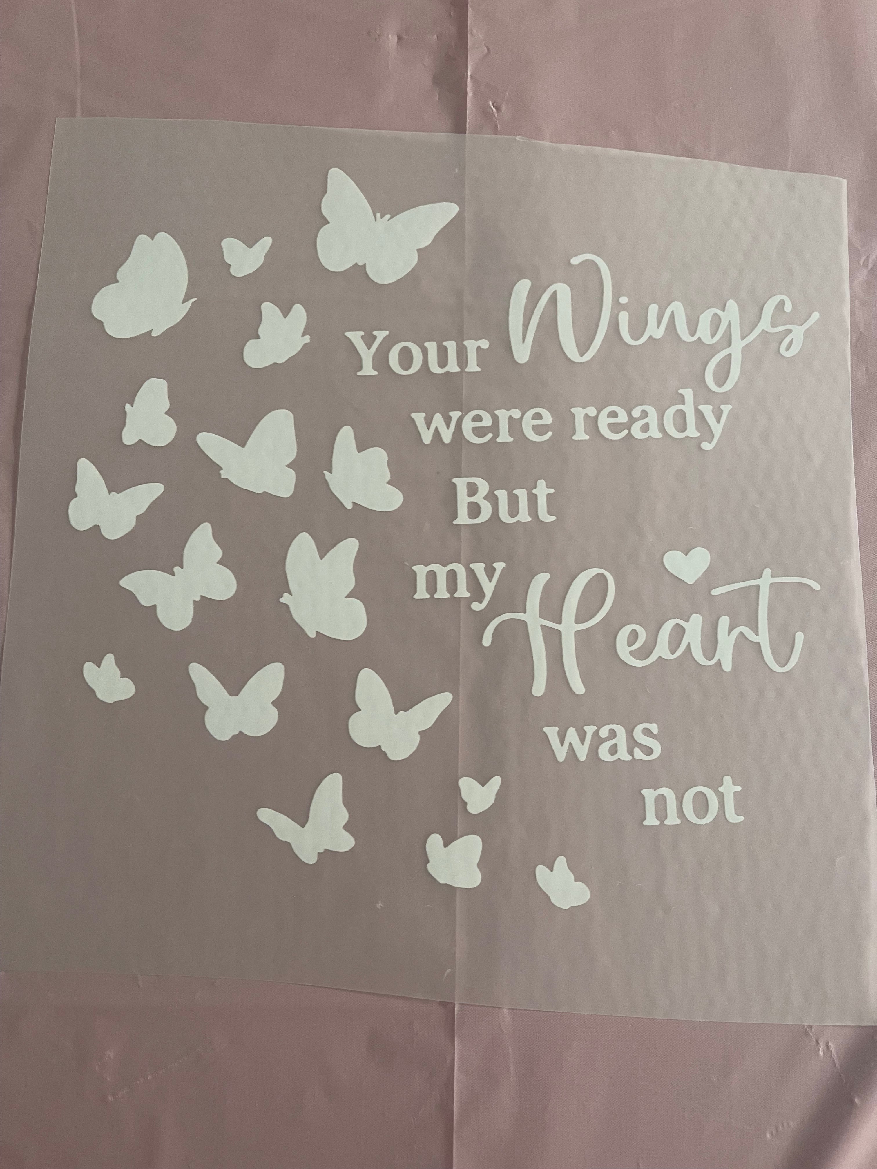 Butterfly Your Wings~~Dtf T-shirt Design