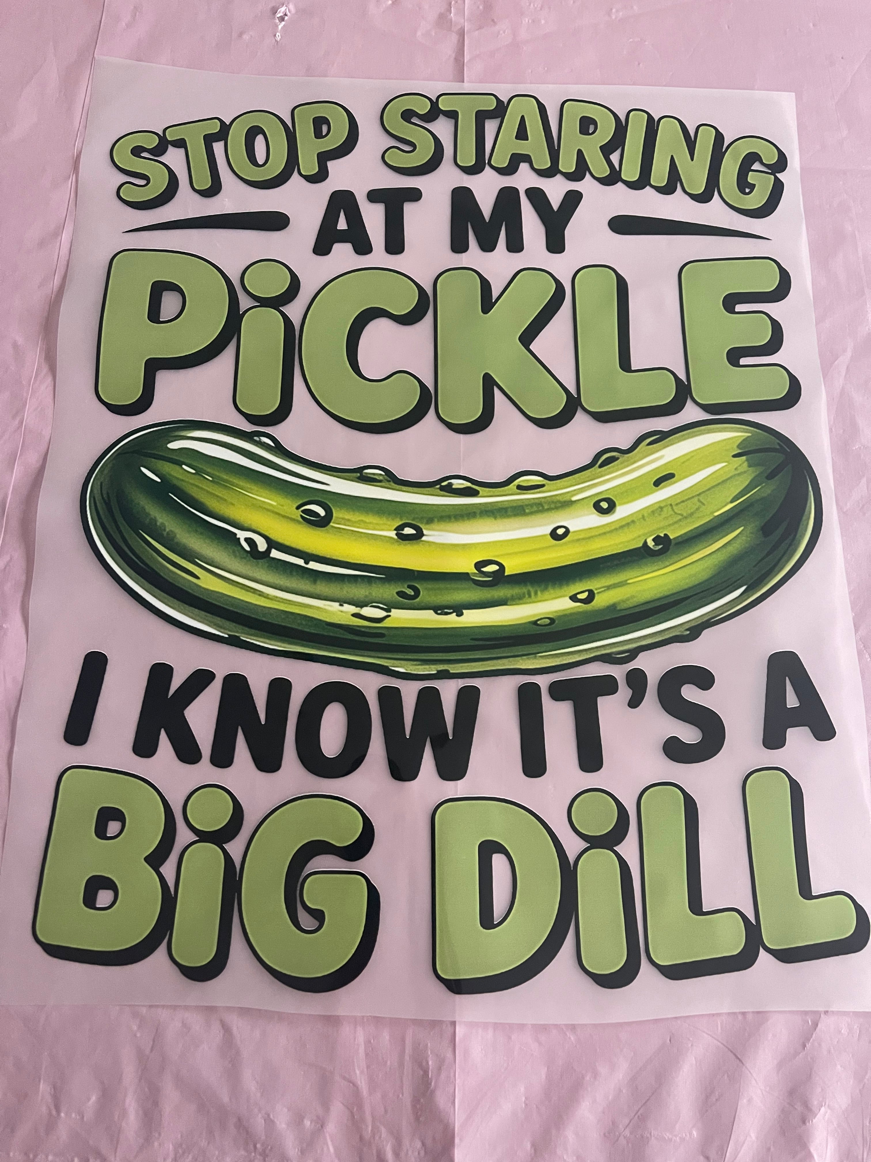 Big Dill~~Dtf T-shirt Design
