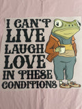 Live Laugh Love~~Dtf T-shirt Design