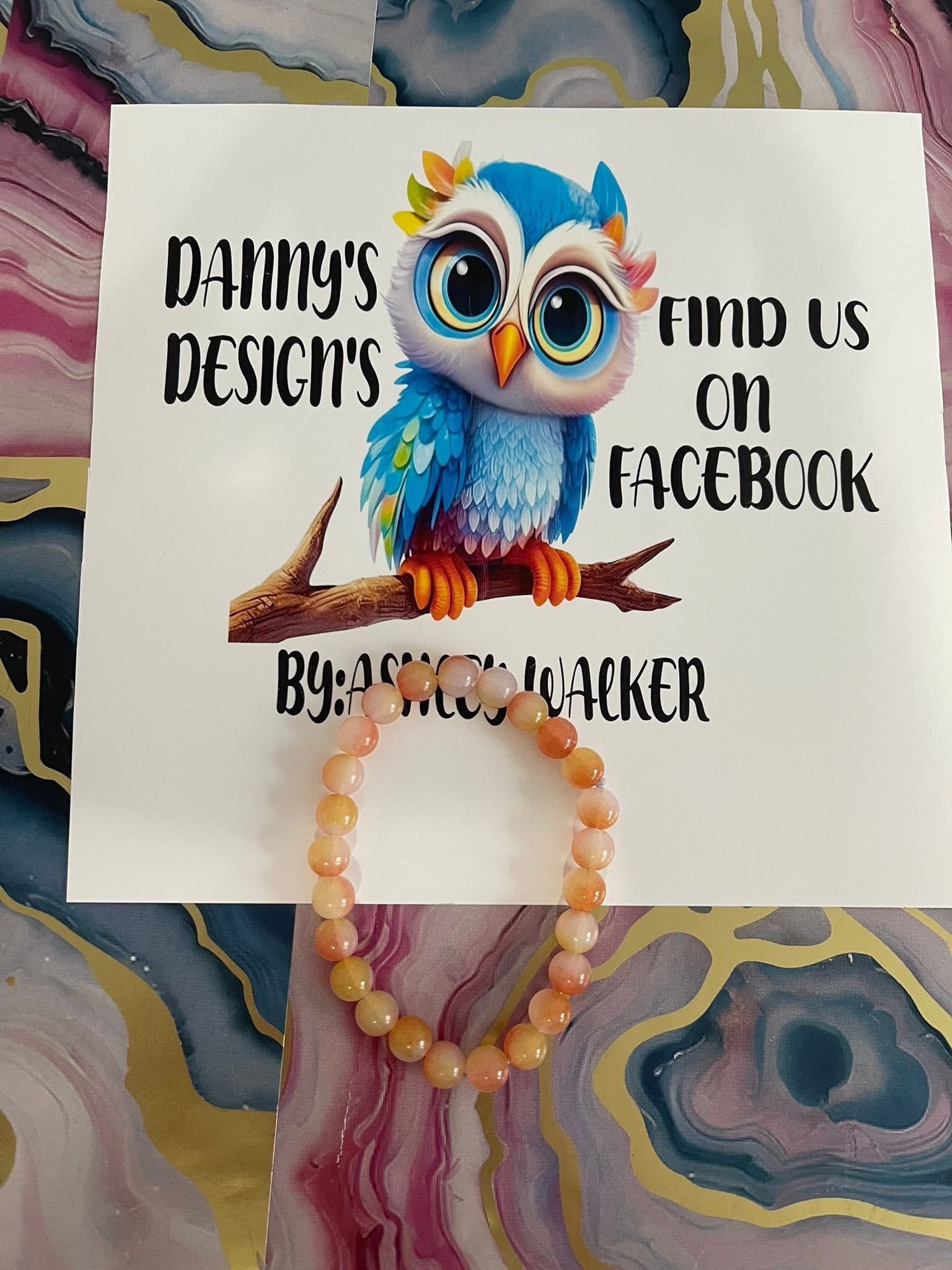 #152 Orange Bracelet