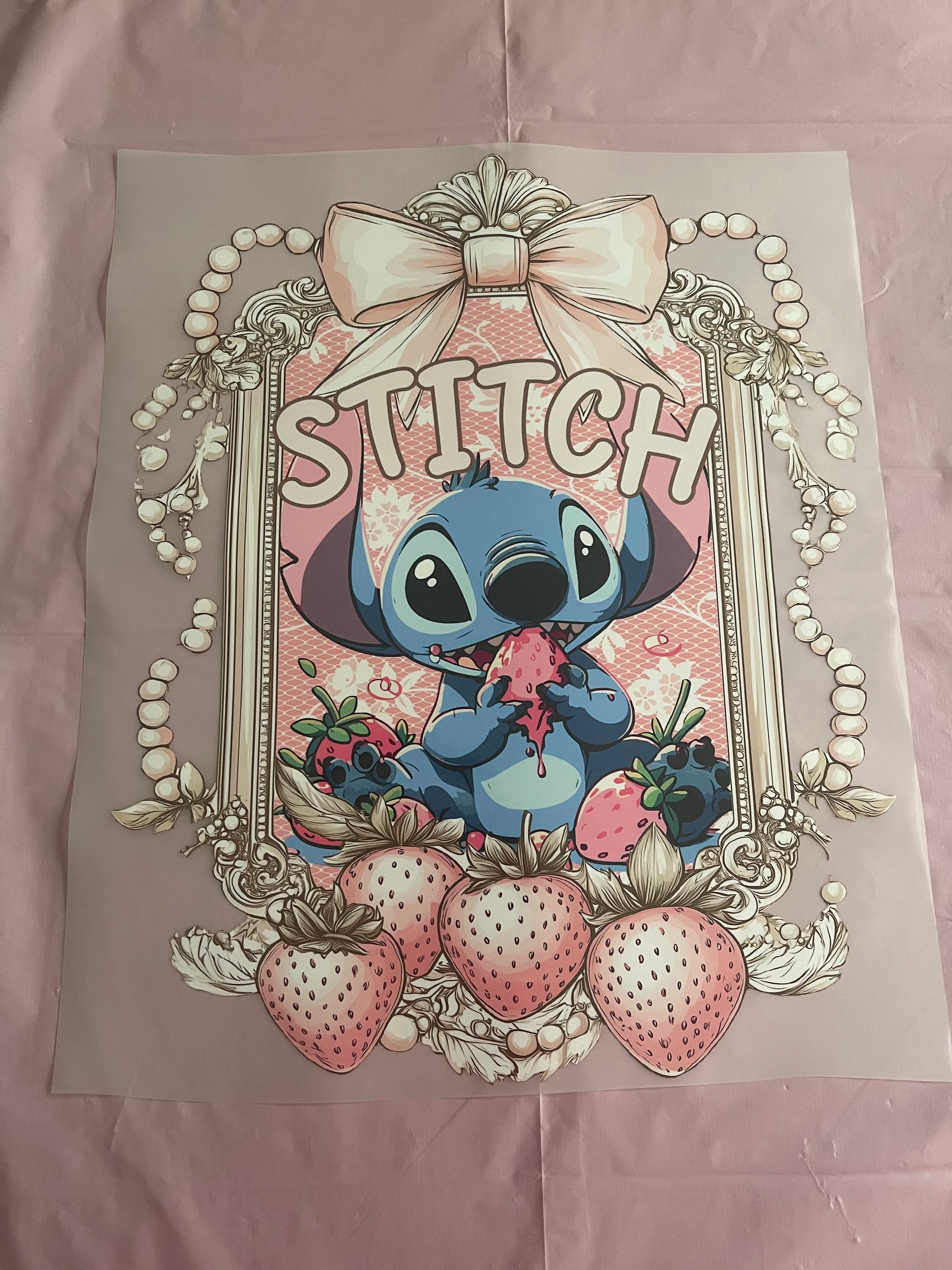 Strawberry Blue Guy~~Dtf T-shirt Design