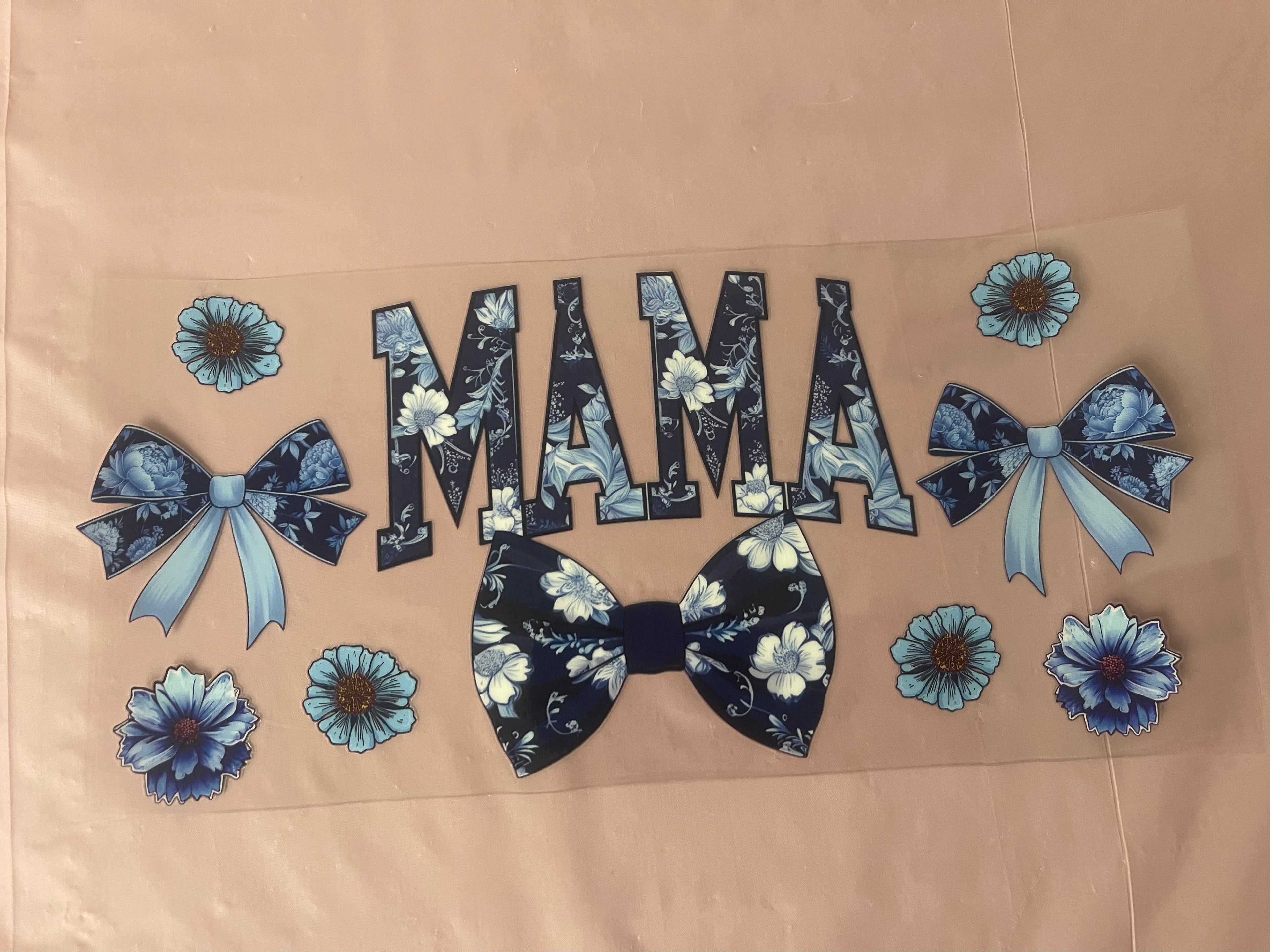 #114 Mama~~UV DTF CUP WRAP