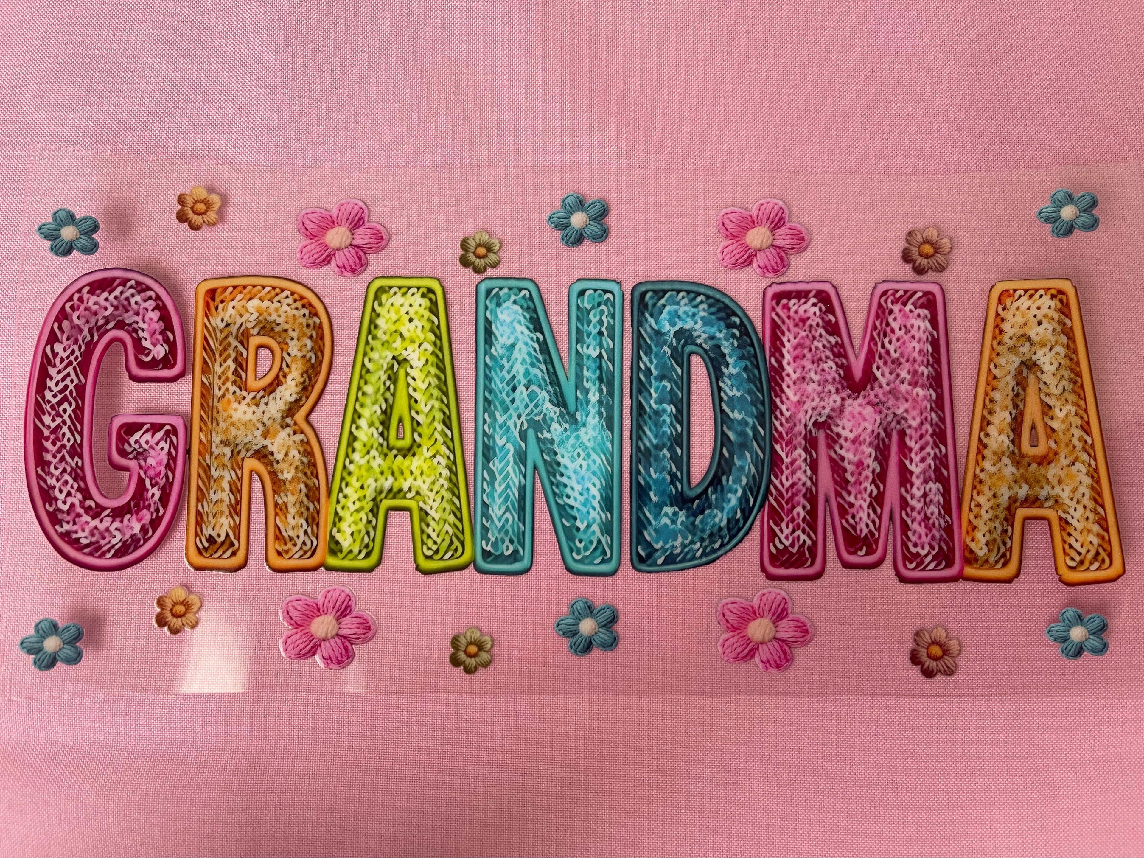 #118 Grandma~~UV DTF CUP WRAP