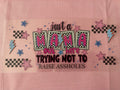 #138 Just a Mama~~Uv DTF Cup Wrap