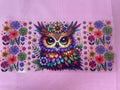 #121 Colorful Owl~~UV DTF CUP WRAP