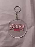 #32 Merry Christmas~~Keychain