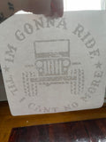 I’m Gotta Ride Til I Can’t No More~~Screen Print T-shirt Design