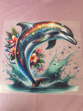 Dolphin~~Dtf T-shirt Design