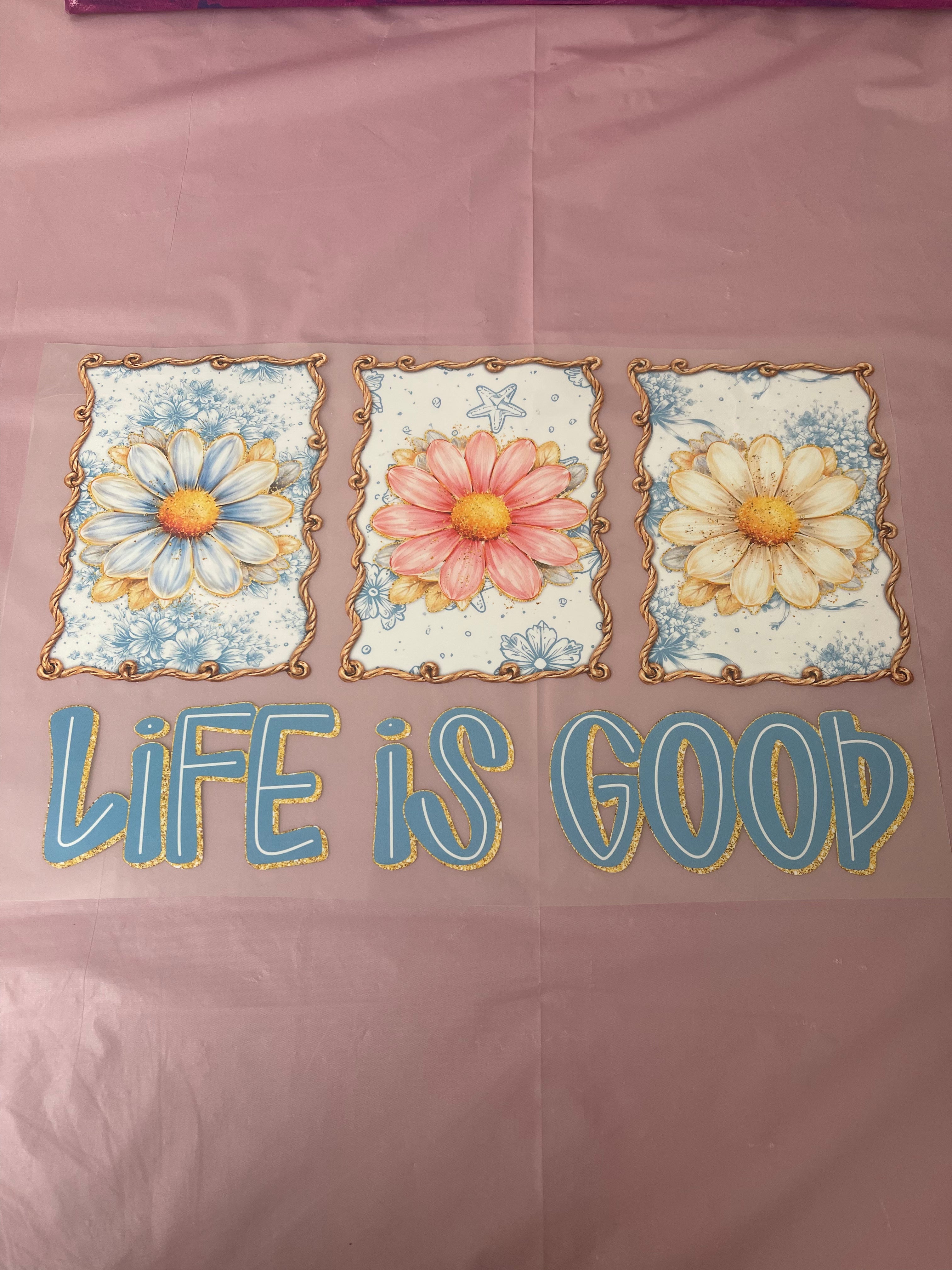 Life is Good~~Dtf T-shirt Design