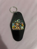 #91 Highland Cow~~Keychain ￼
