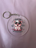 #106 Feed Me & Tell me I’m Pretty~~Keychain