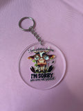 #120 I have Selective Hearing~~Keychain