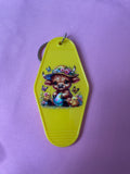 #125 Cow & Ducklings~~Keychain