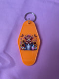 #126 Cow in Bucket~~Keychain
