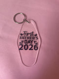 #162 First Fathers Day 2026~~Keychain