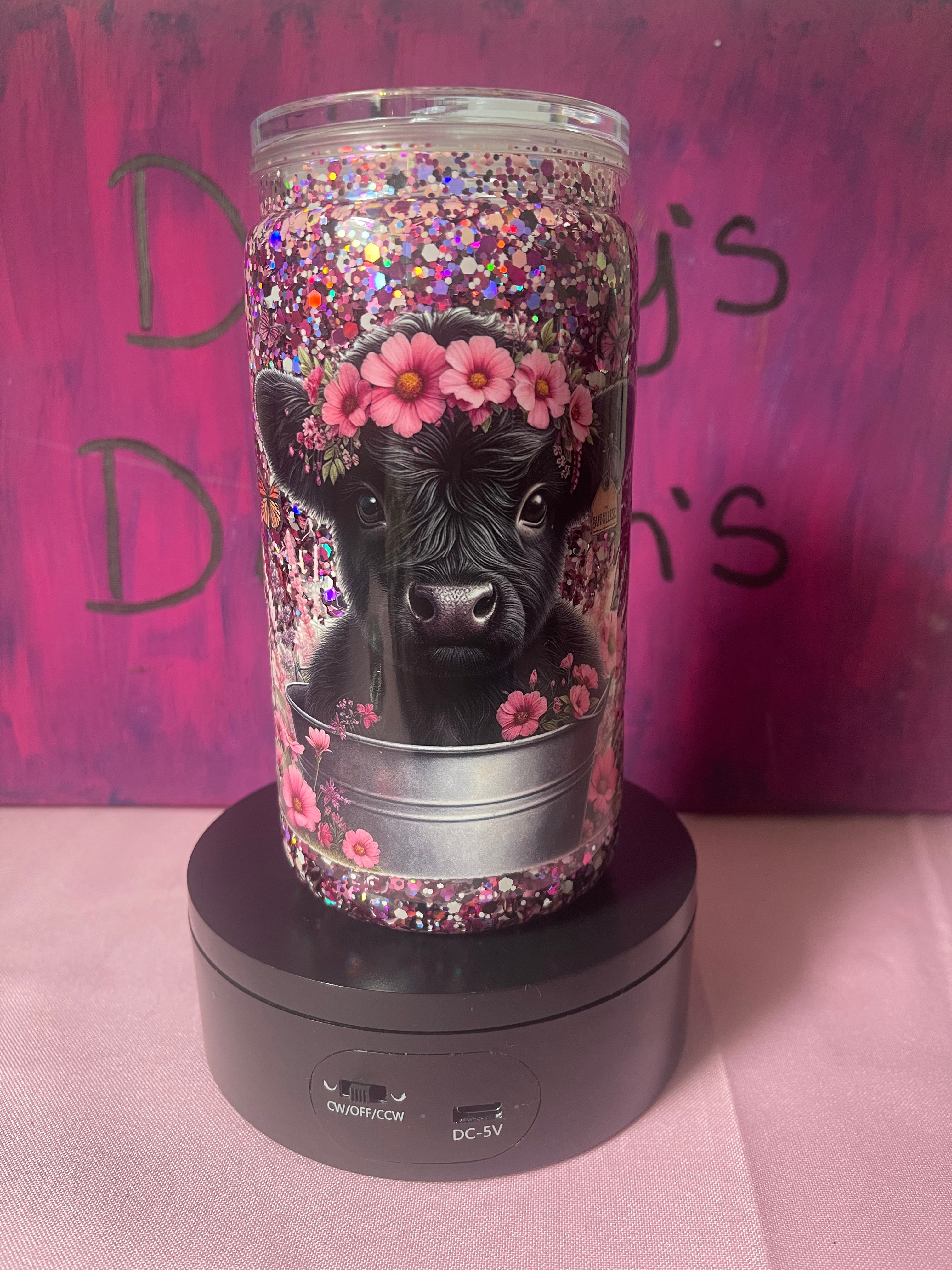 Moo-dy in Pink Cow