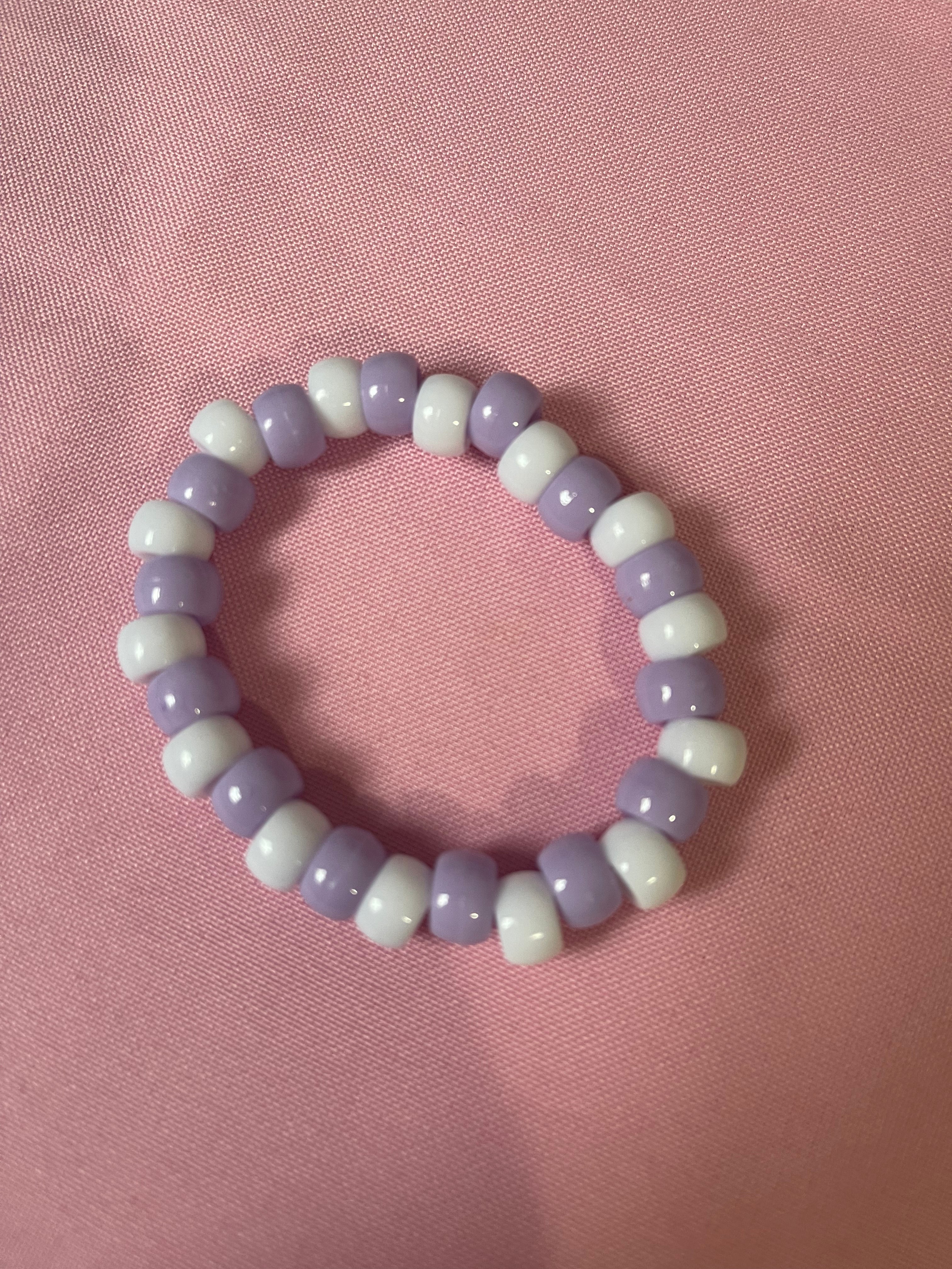 #3 Violet & White~~Bracelet