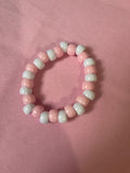 #5 Baby Pink & White~~Bracelet