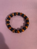 #8 Orange & Black~~Bracelet