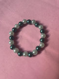 #13 Light Blue & Emerald Green~~Bracelet