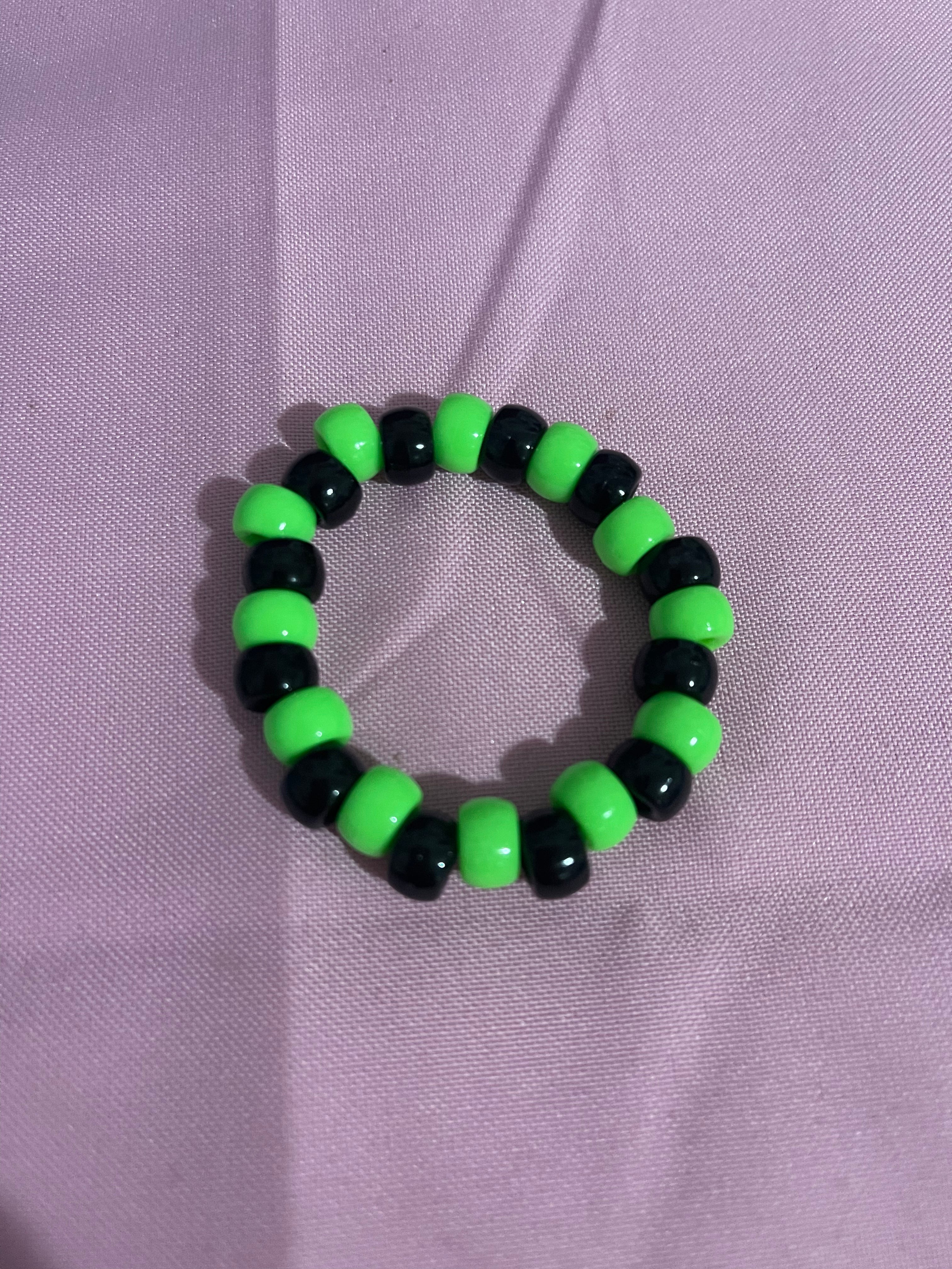 #15 Green & Black~~Bracelet