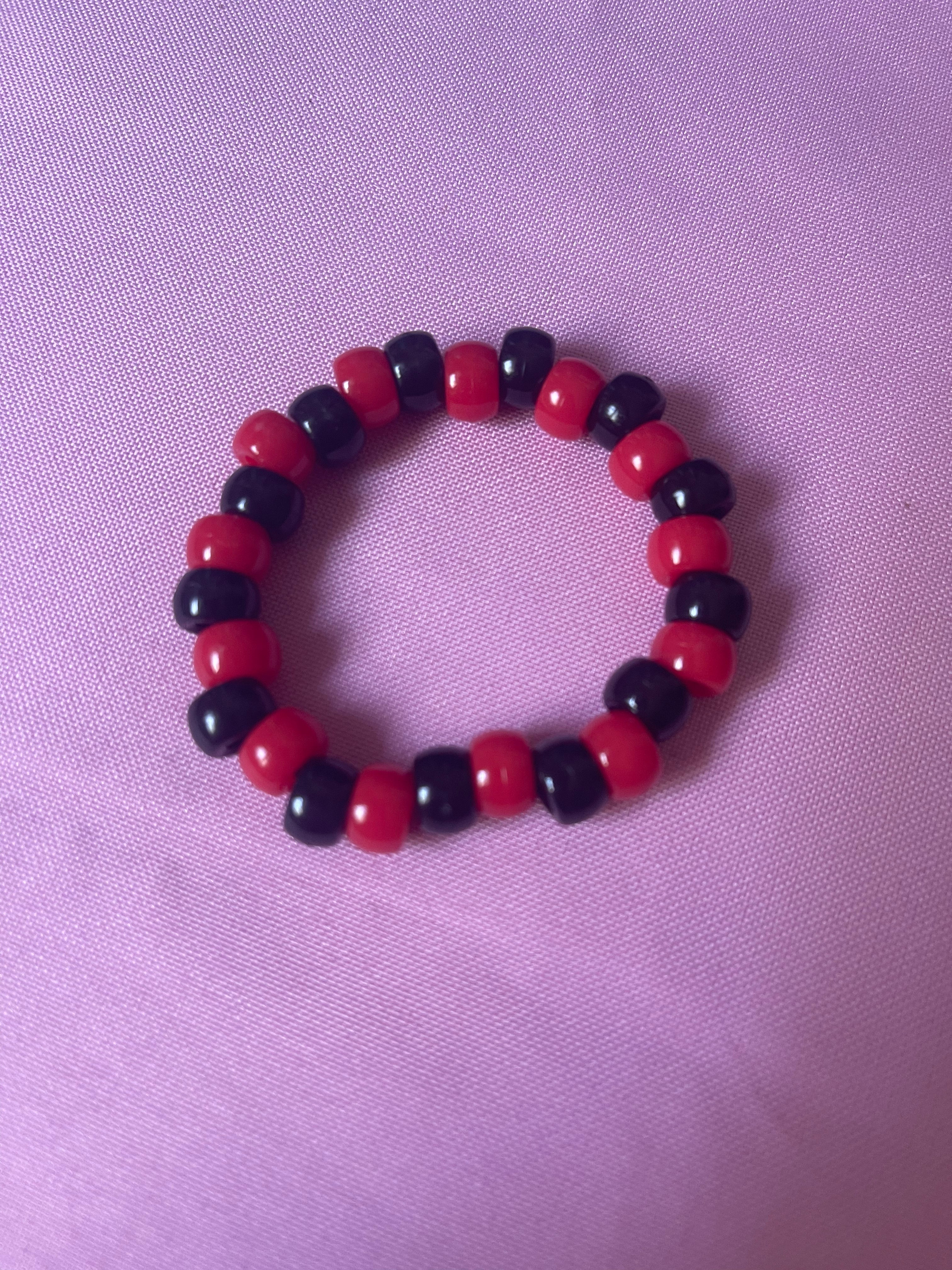 #16 Red & Black~~Bracelet