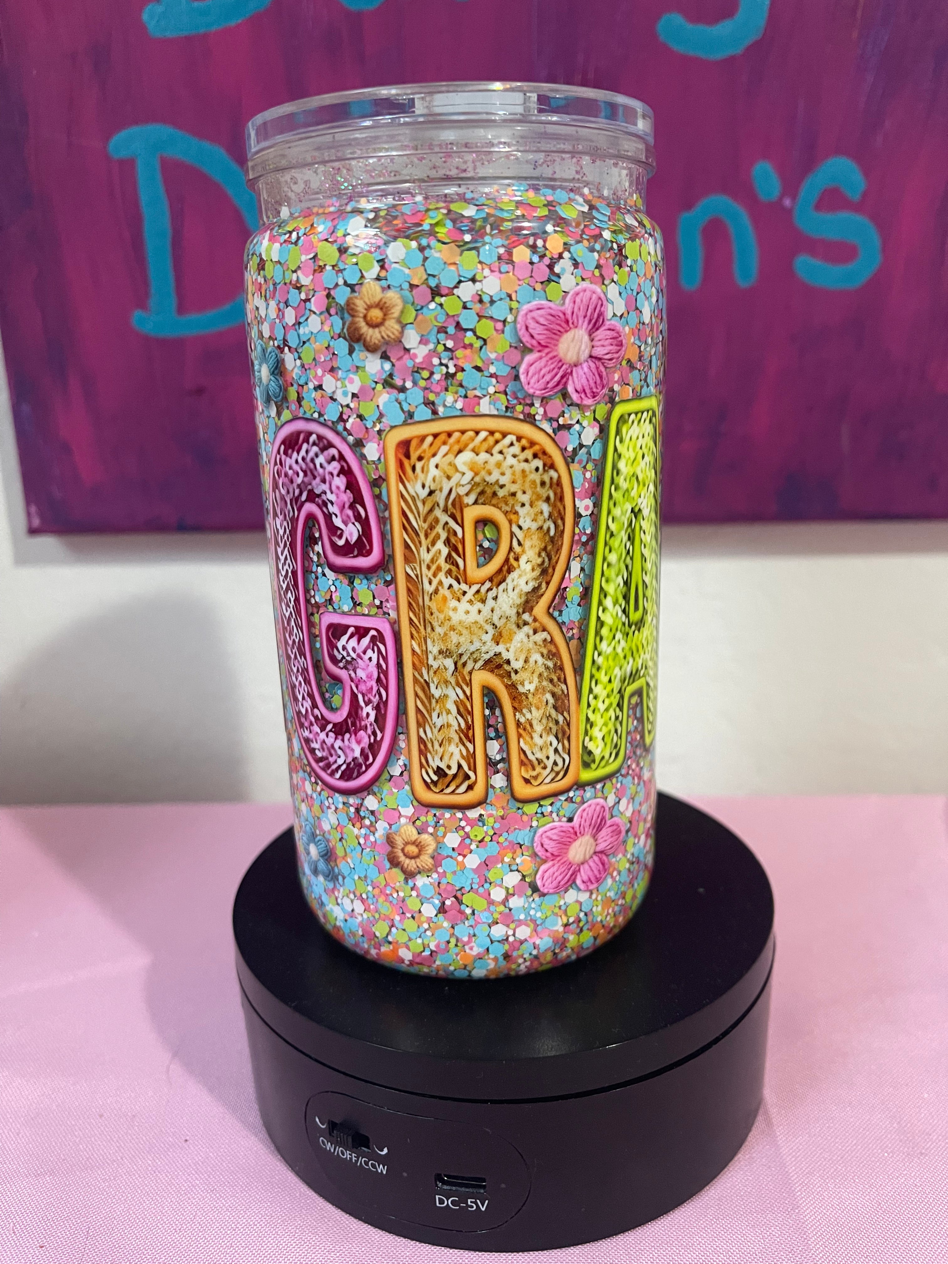 Grandma~~Snow Globe Cup