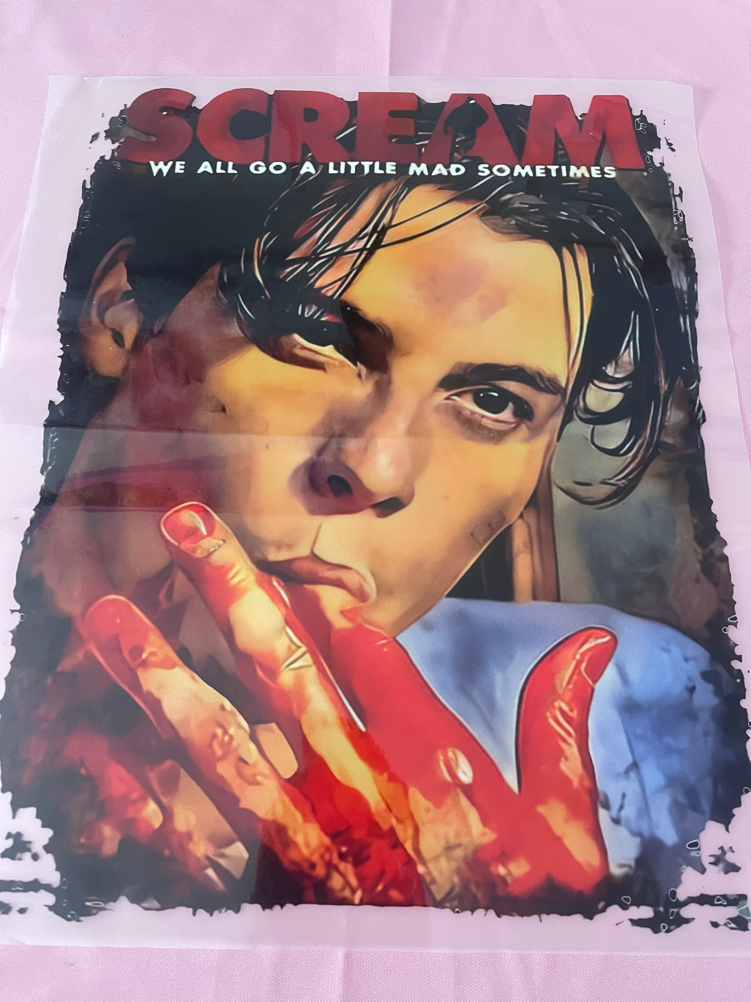 We All Go A Little Mad~~Dtf T-shirt Design