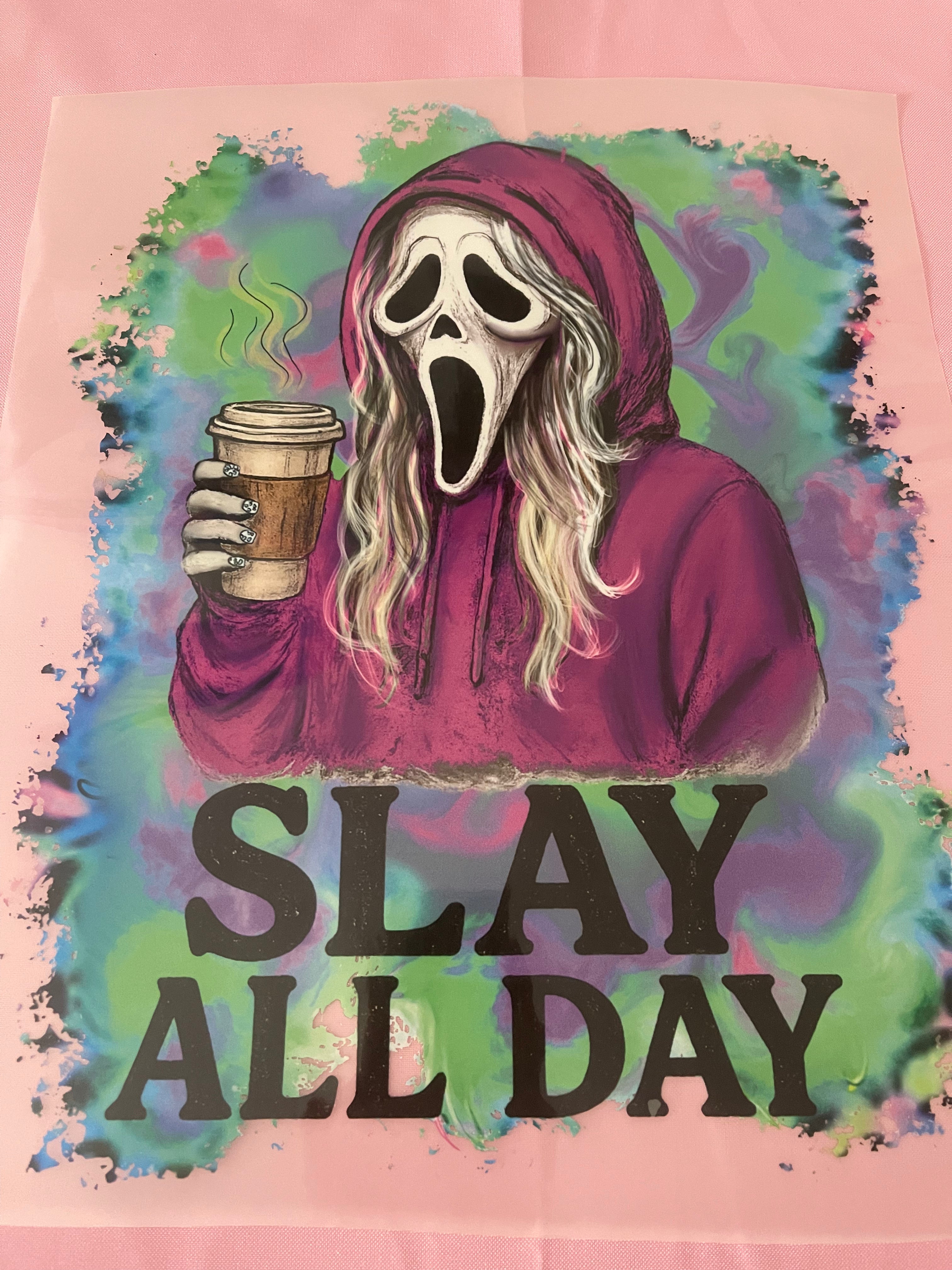 Slay All Day Honey~~Dtf T-shirt Design
