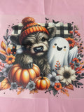Pumpkin Spice Moo~~Dtf T-shirt Design