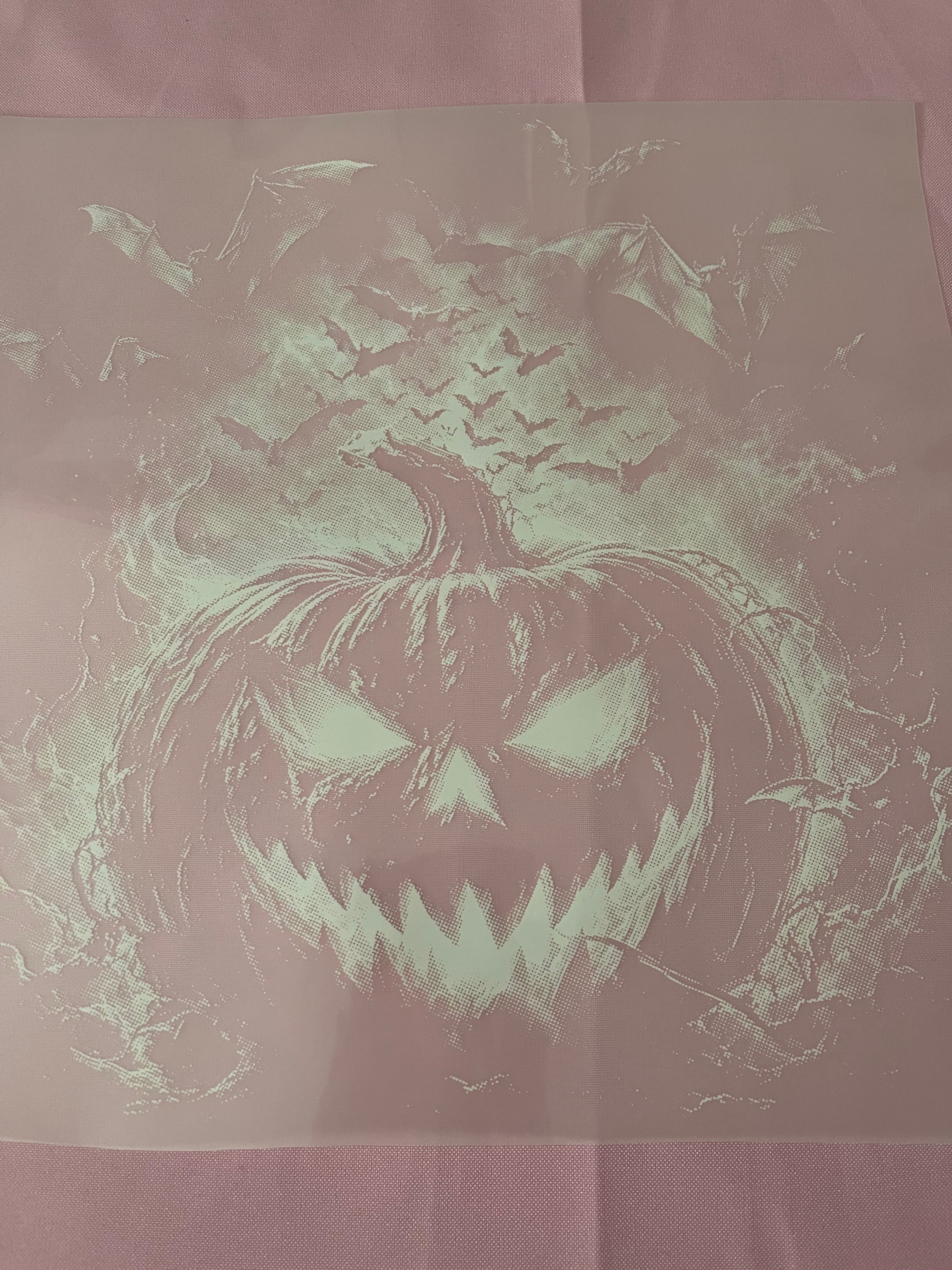 White Pumpkin~~Dtf T-shirt Design