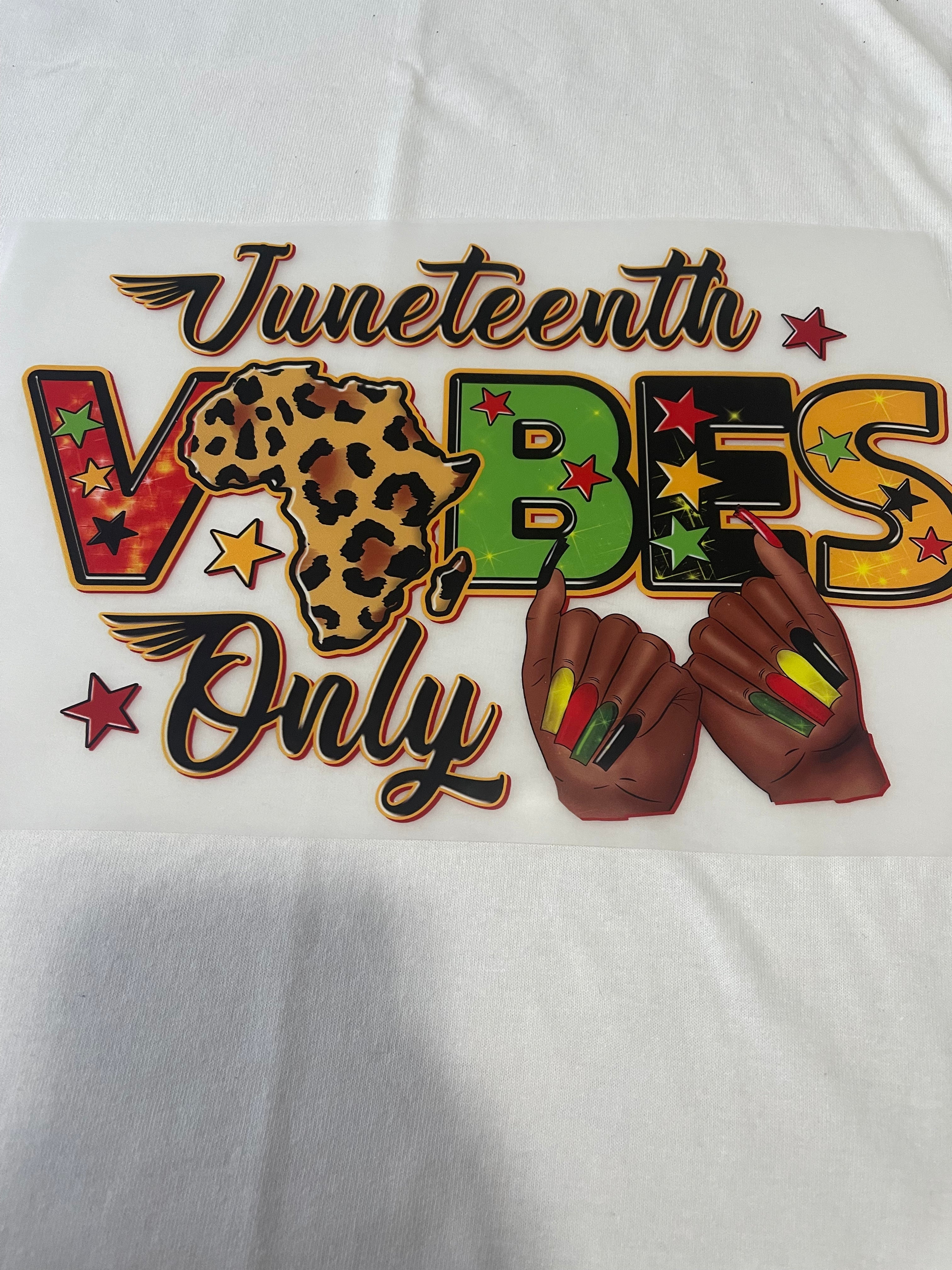 Vibes Only~~Dtf T-shirt Design
