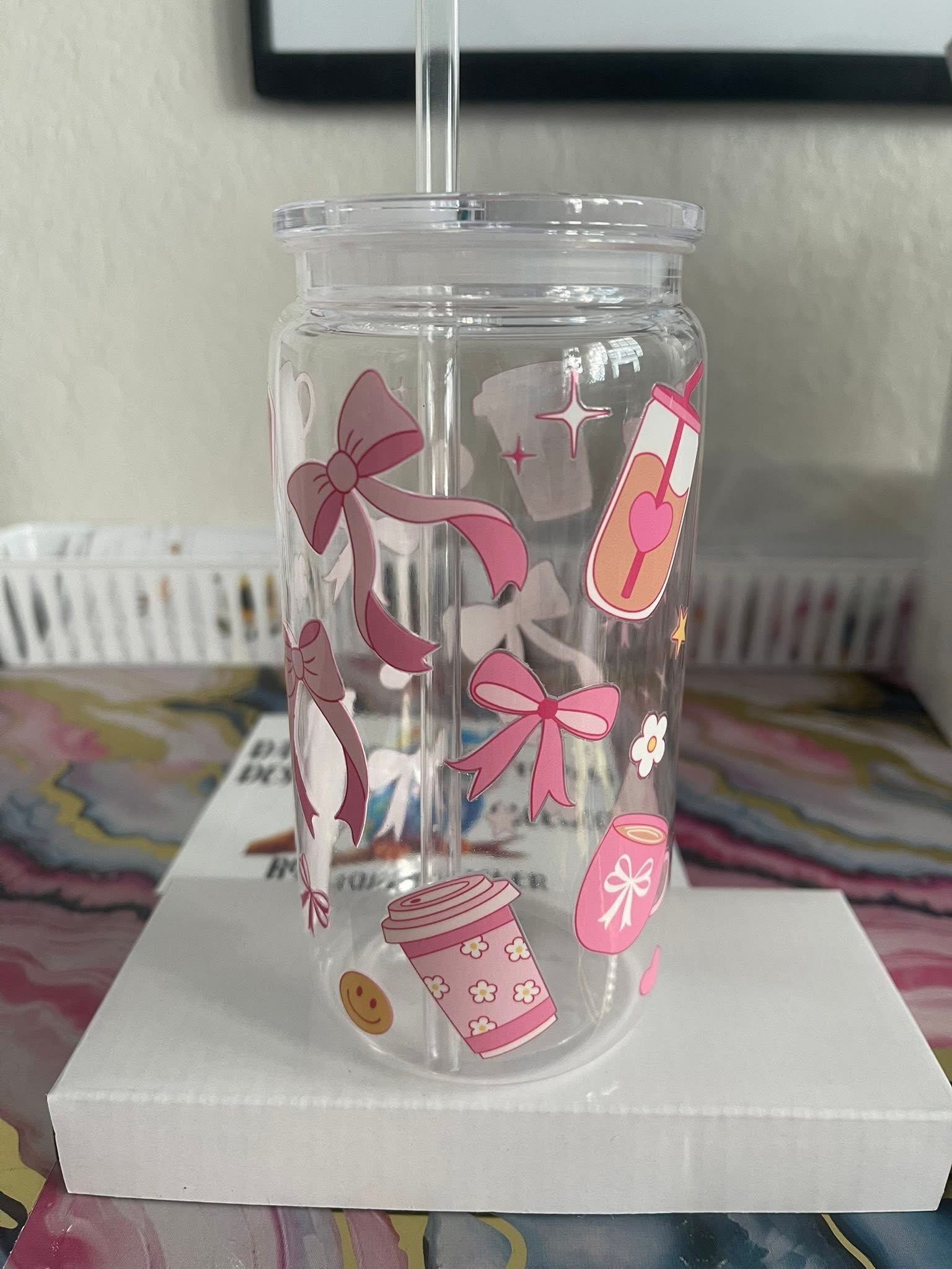 Coffee & Bows~~16oz Tumbler Cup